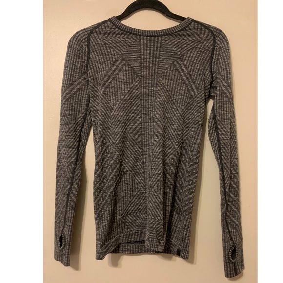 Lululemon Restless Pullover In Heathered Black - Picture 6 of 7